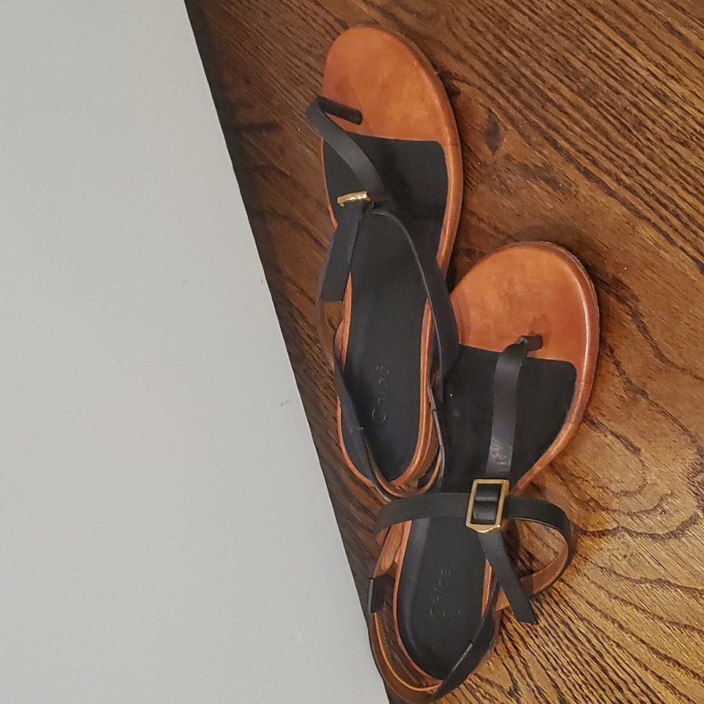 Chloé Black Sandals